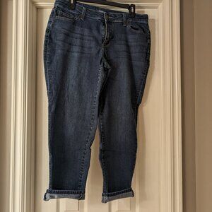 3/$23 Westport Signature Fit Boyfriend Jeans Ankle length with cuff - Size 10